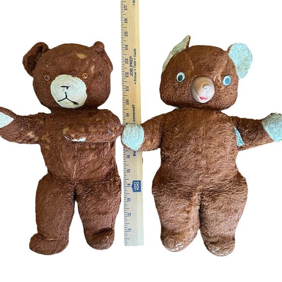 Vintage 50's Mid Century Gund Cubbi Teddy Bear Plush Toy - Picture 10 of 10